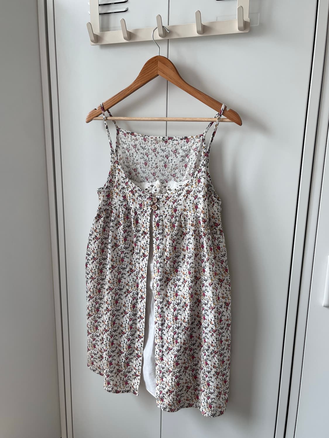 Norma ward 잔꽃 바선생 레이어드 나시 원피스 상품이미지2