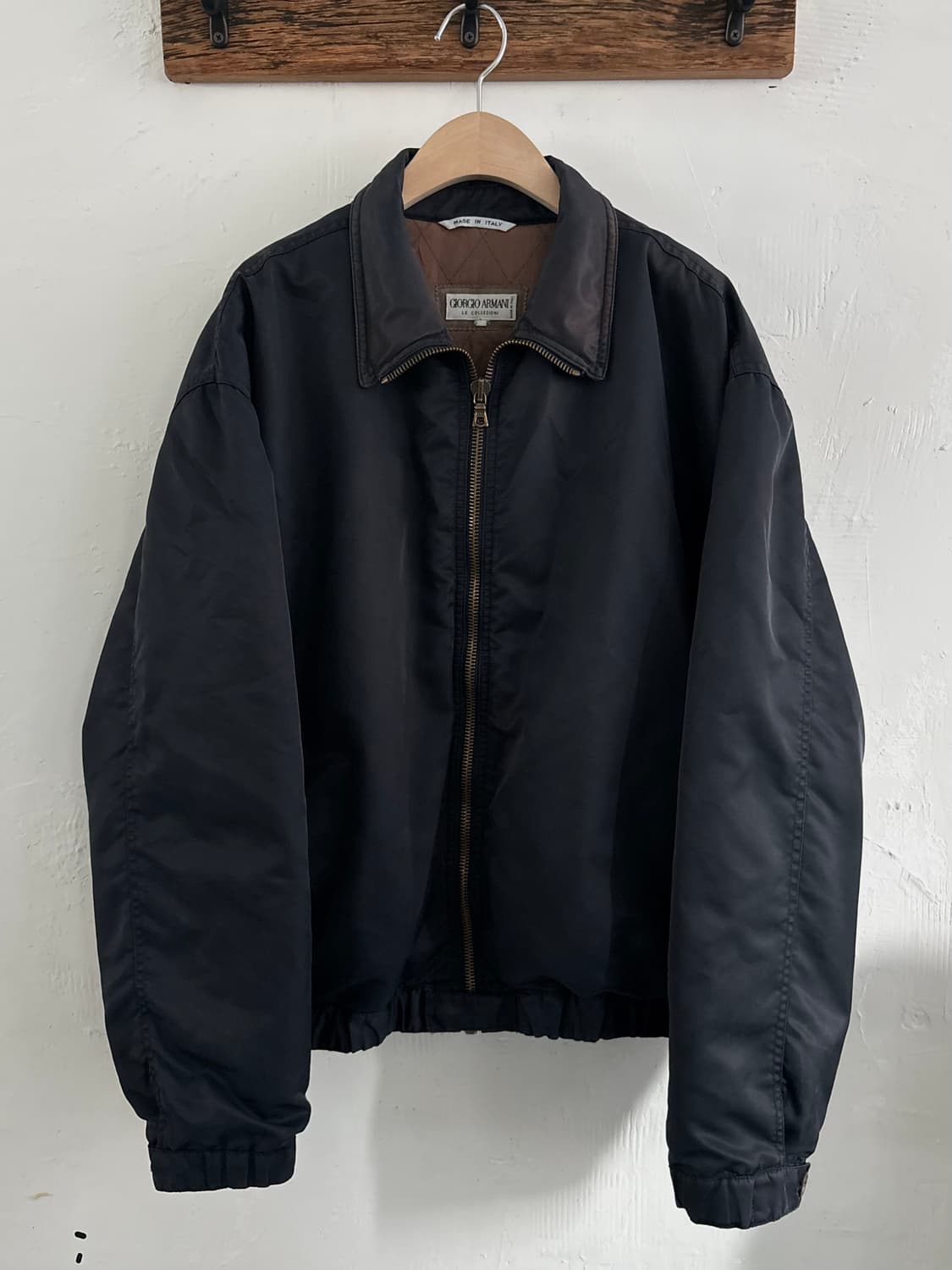 GIORGIO ARMANI 조르지오 아르마니 나일론 봄버 자켓 상품이미지2