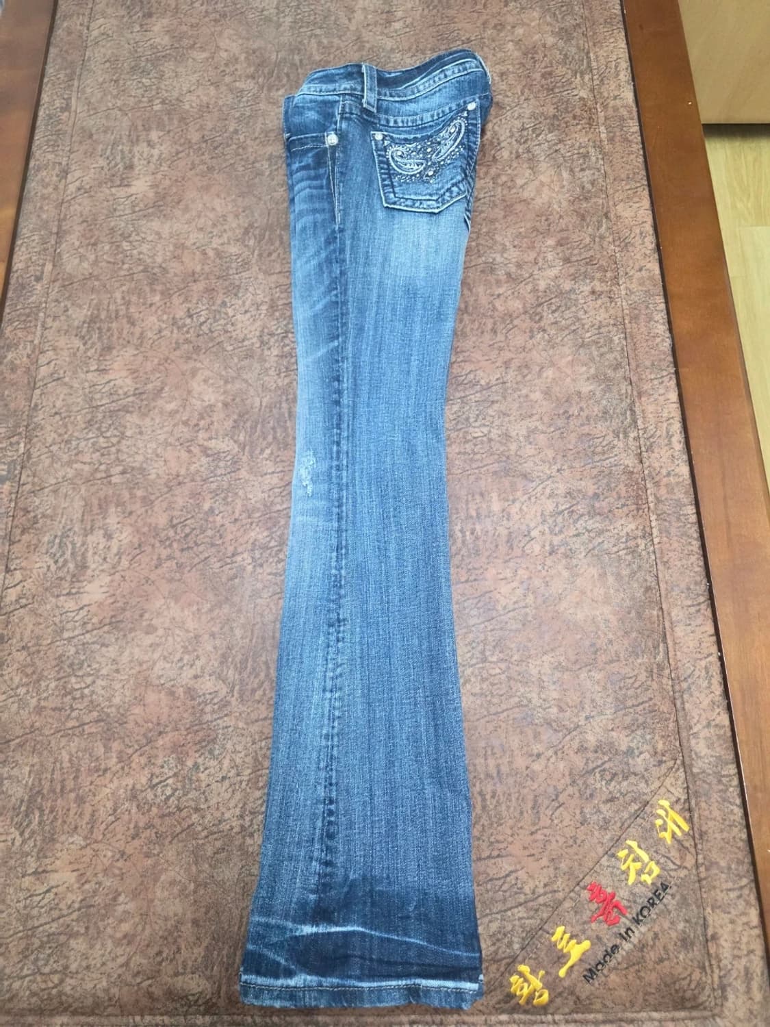 MISS ME 미스미 로루라이즈 부츠컷 데님 팬츠 25 상품이미지5