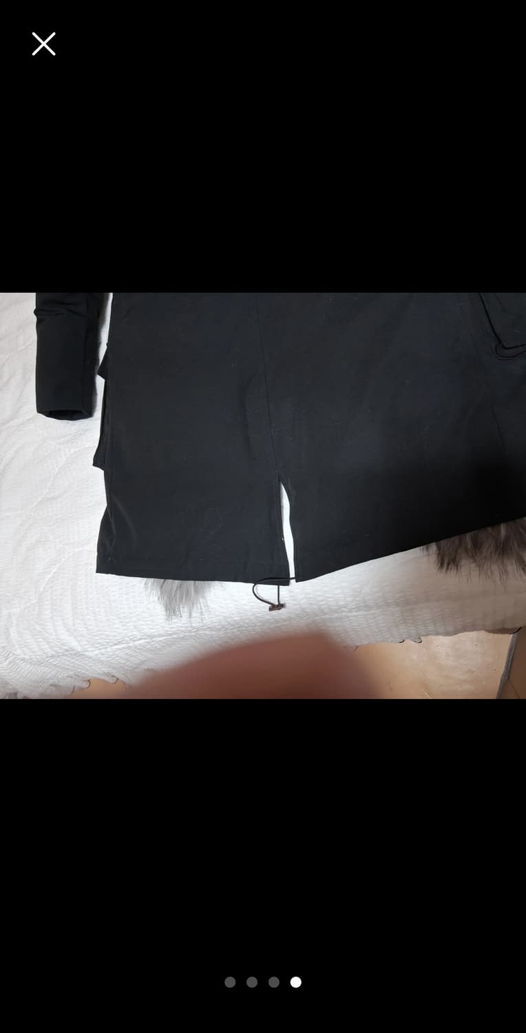 몽클레어 리얼 실버폭스퍼 롱패딩 1사이즈 상품이미지4