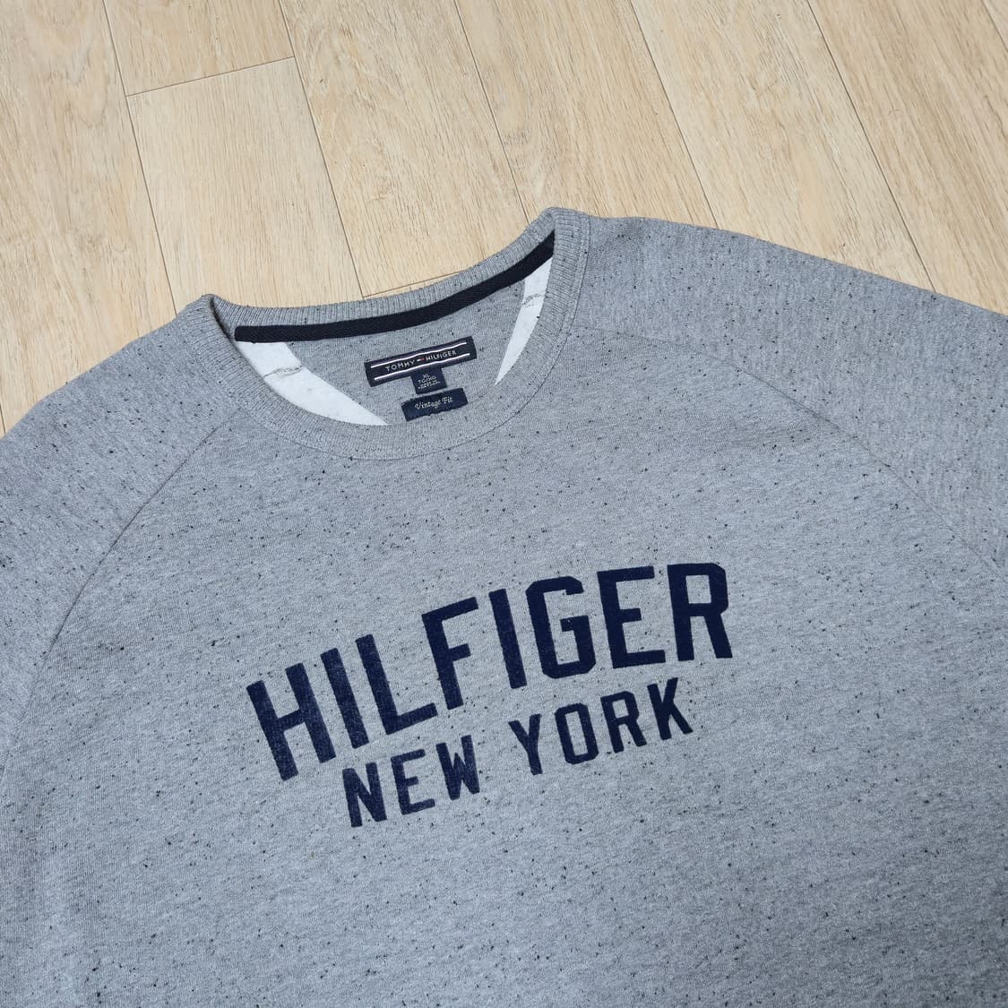 XL) 타미힐피거 그레이 맨투맨 상품이미지2