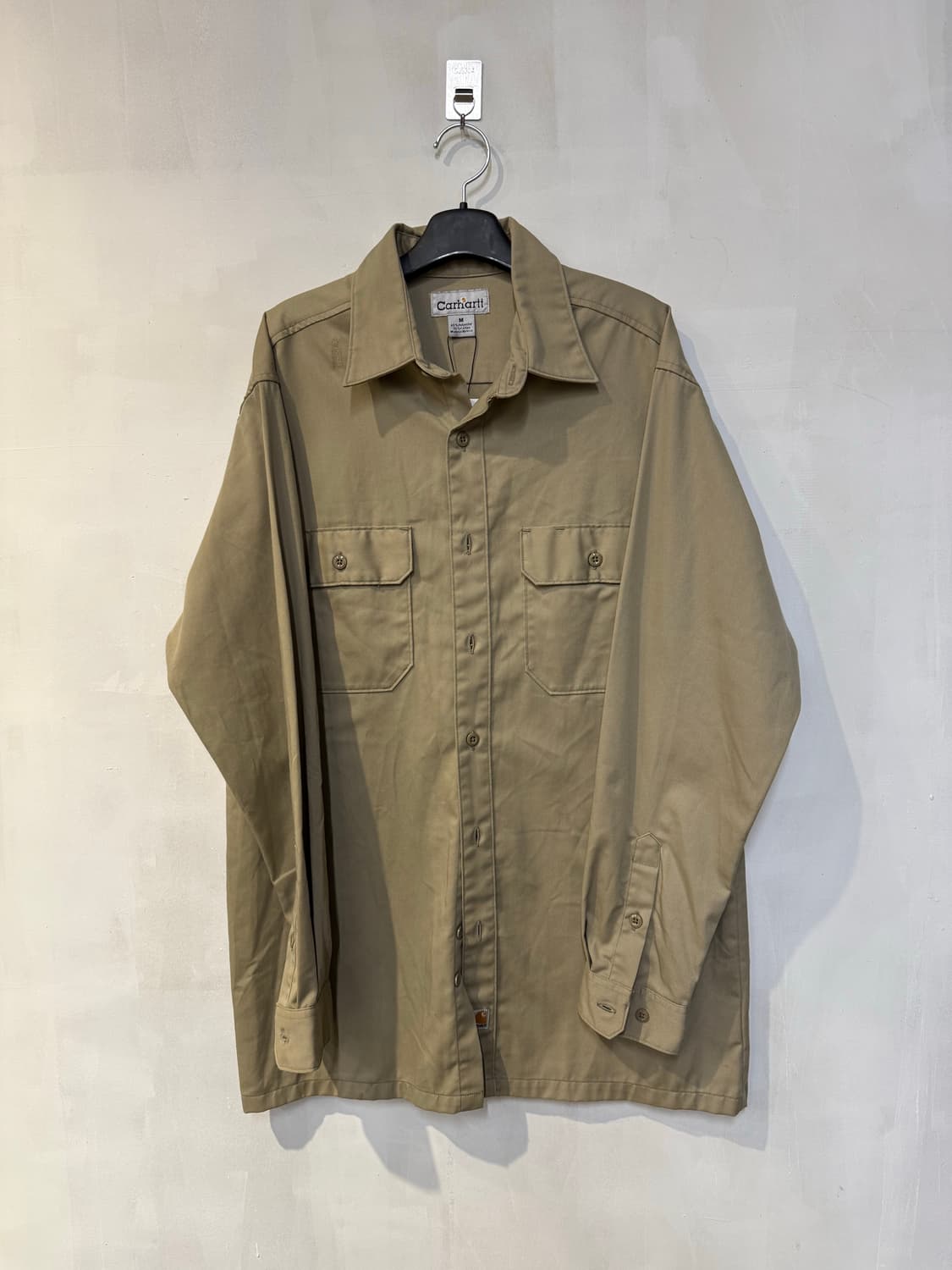 칼하트 베이지 투포켓 긴팔셔츠 상품이미지1