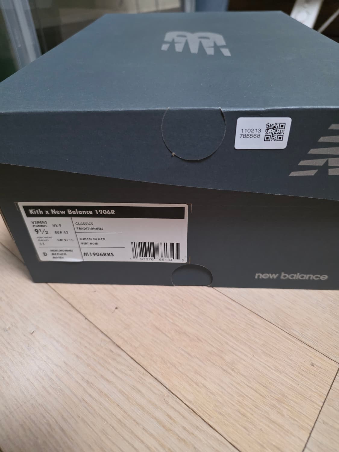 뉴발란스 x 키스 1906R 블랙 그린 275 상품이미지8