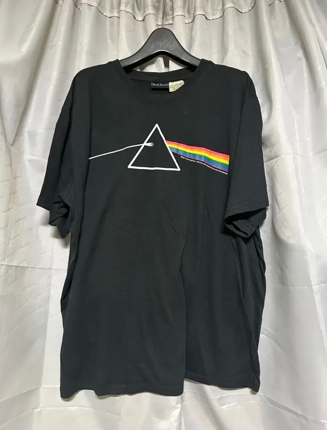 핑크 플로이드 밴드 티셔츠 반팔 블랙 상품이미지1