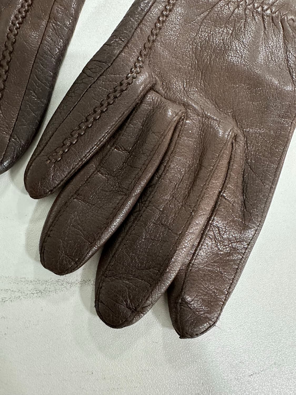 90s 피에르 발망 가죽 장갑 상품이미지3