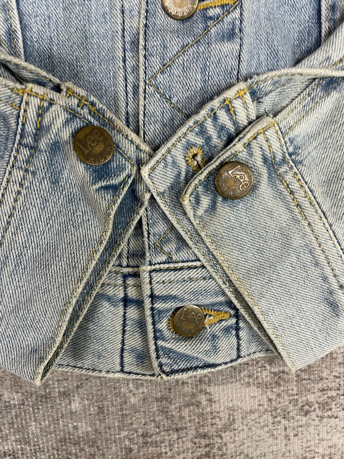 JPN vtg LEE 트러커 자켓 상품이미지2