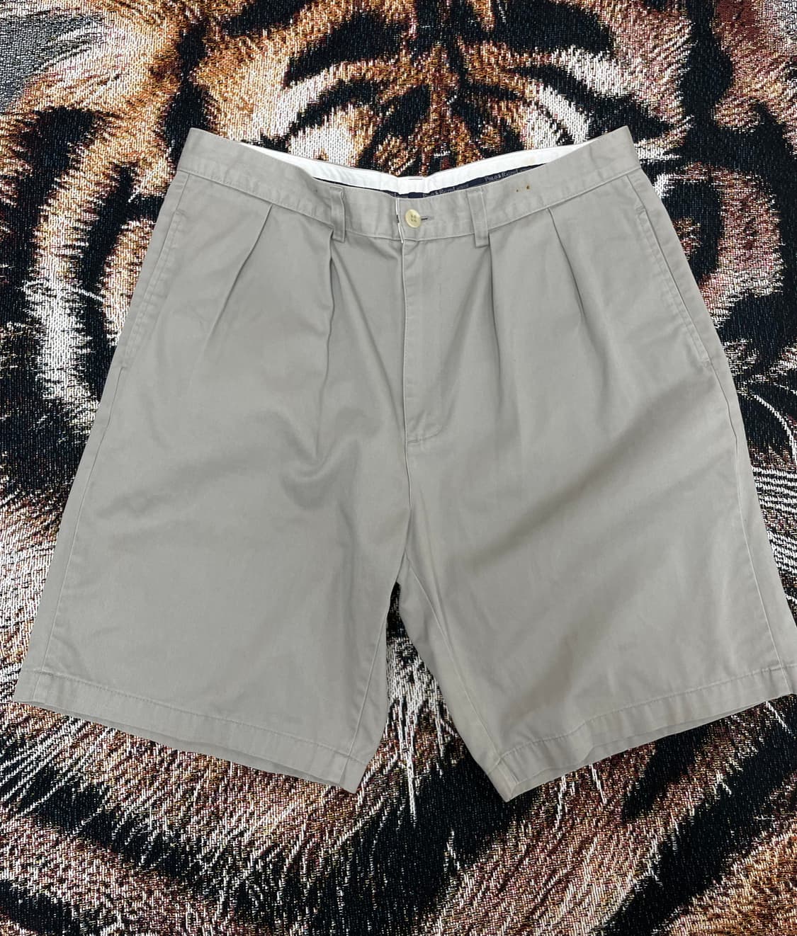 90s 폴로 랄프로렌 투턱 치노 반바지 33사이즈 상품이미지1