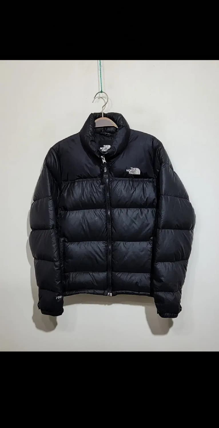 (M) 노스페이스 눕시패딩 점퍼 블랙 거위털 700 구스다운 자켓  상품이미지1