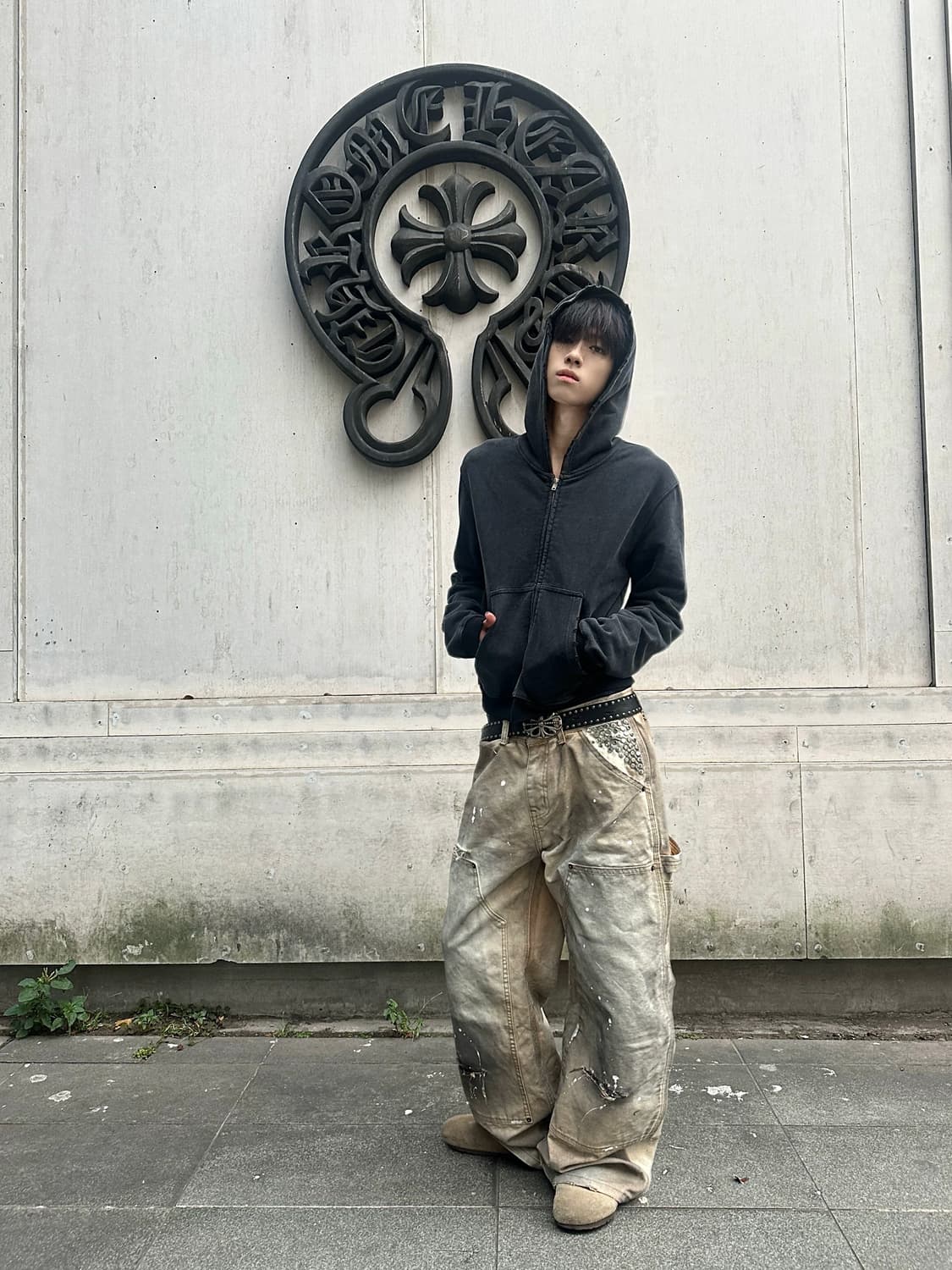 Vintage mood jerryclub dirty pants 상품이미지5