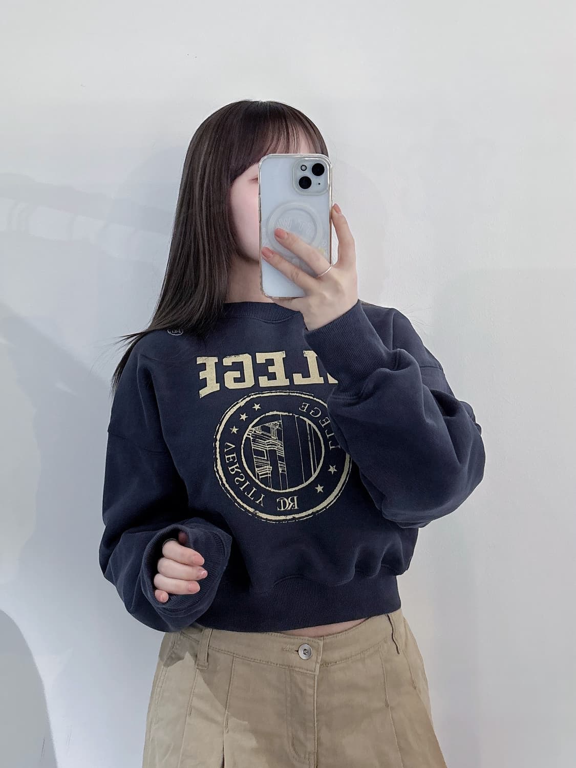 렉토 LLEGE 맨투맨 상품이미지1