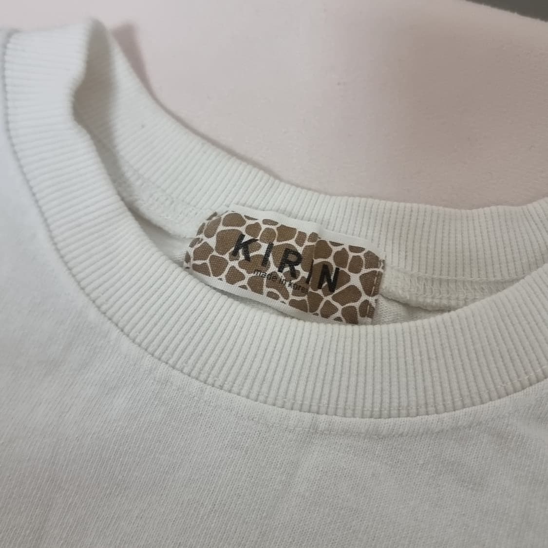 키린사의 한국제 혼다(Honda) 프린팅 반팔 티셔츠 화이트(free) 상품이미지4