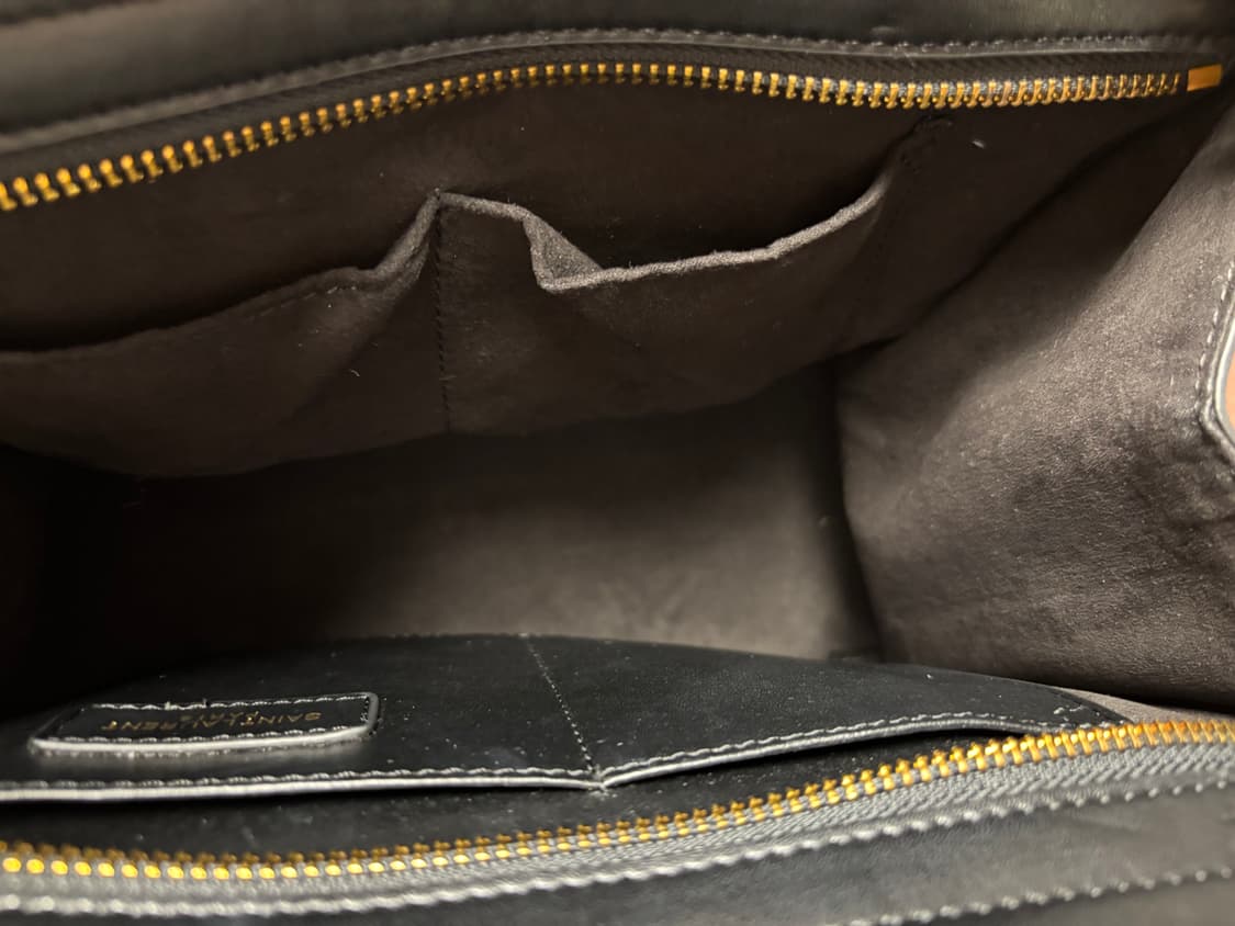 생로랑 블랙 레더 가방 상품이미지7