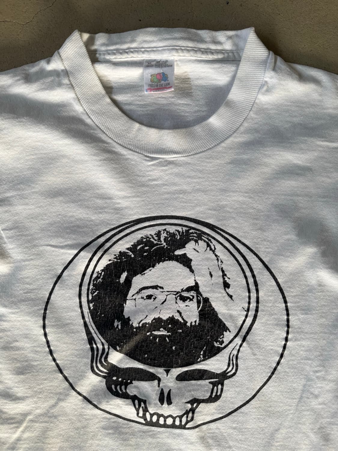 120$ 빈티지 90s Jerry Garcia 티셔츠 XL 그레이티드 상품이미지2