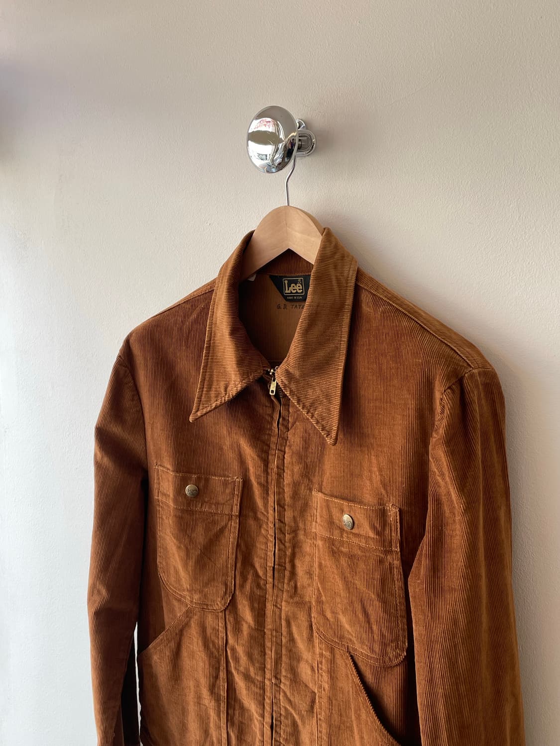 70s USA Lee corduroy work jacket 리 워크자켓 상품이미지2