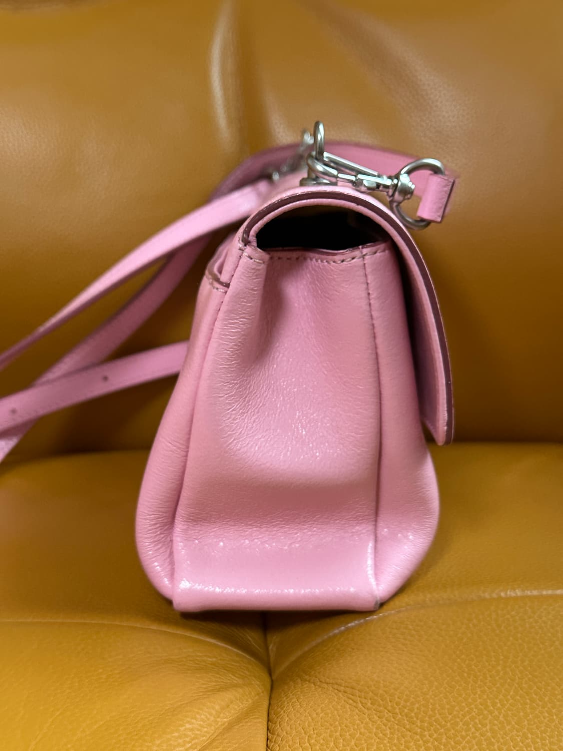 Vunque 분크 바게트 미니 크로스백 숄더백 핑크 상품이미지6