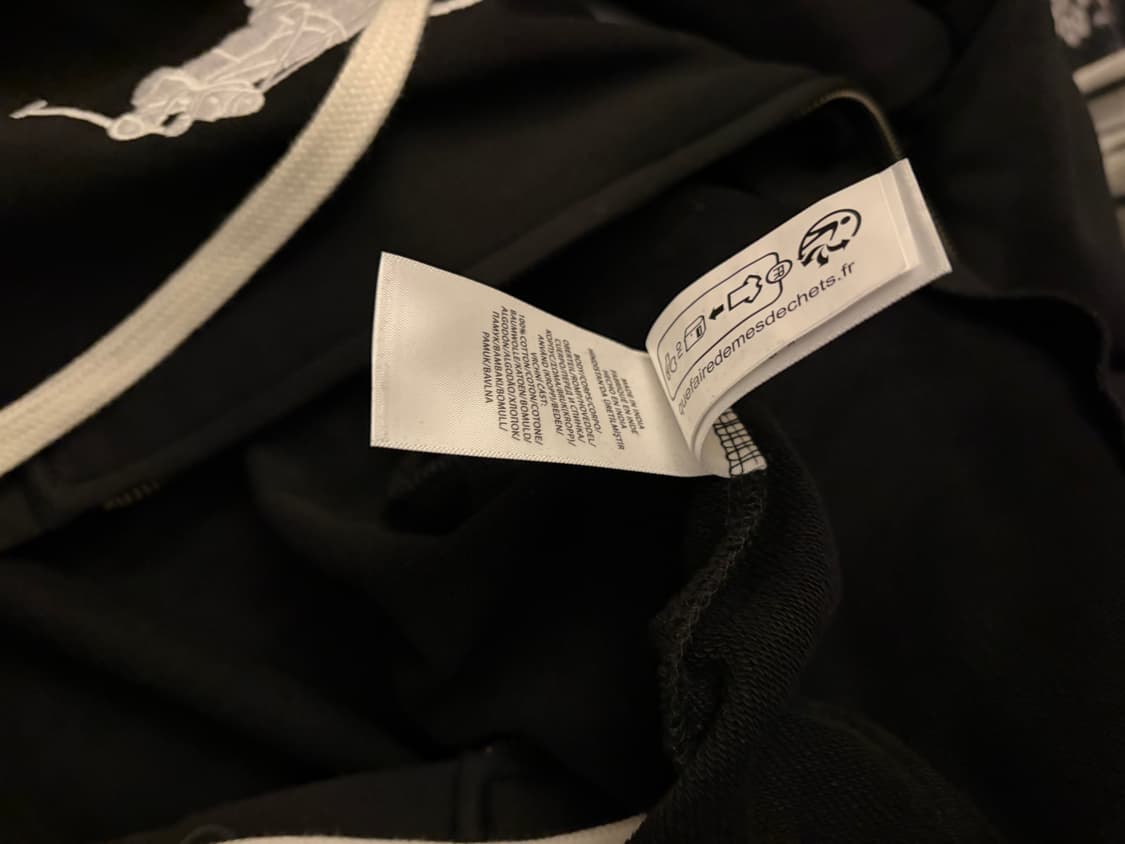 폴로 블랙 후드집업 상품이미지3