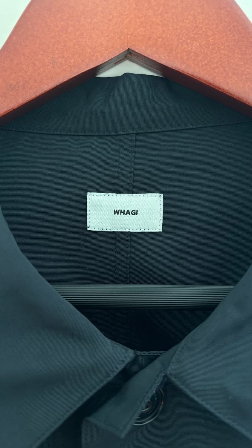 와기 WHAGI 에어 자켓 (네이비 차콜) 상품이미지5