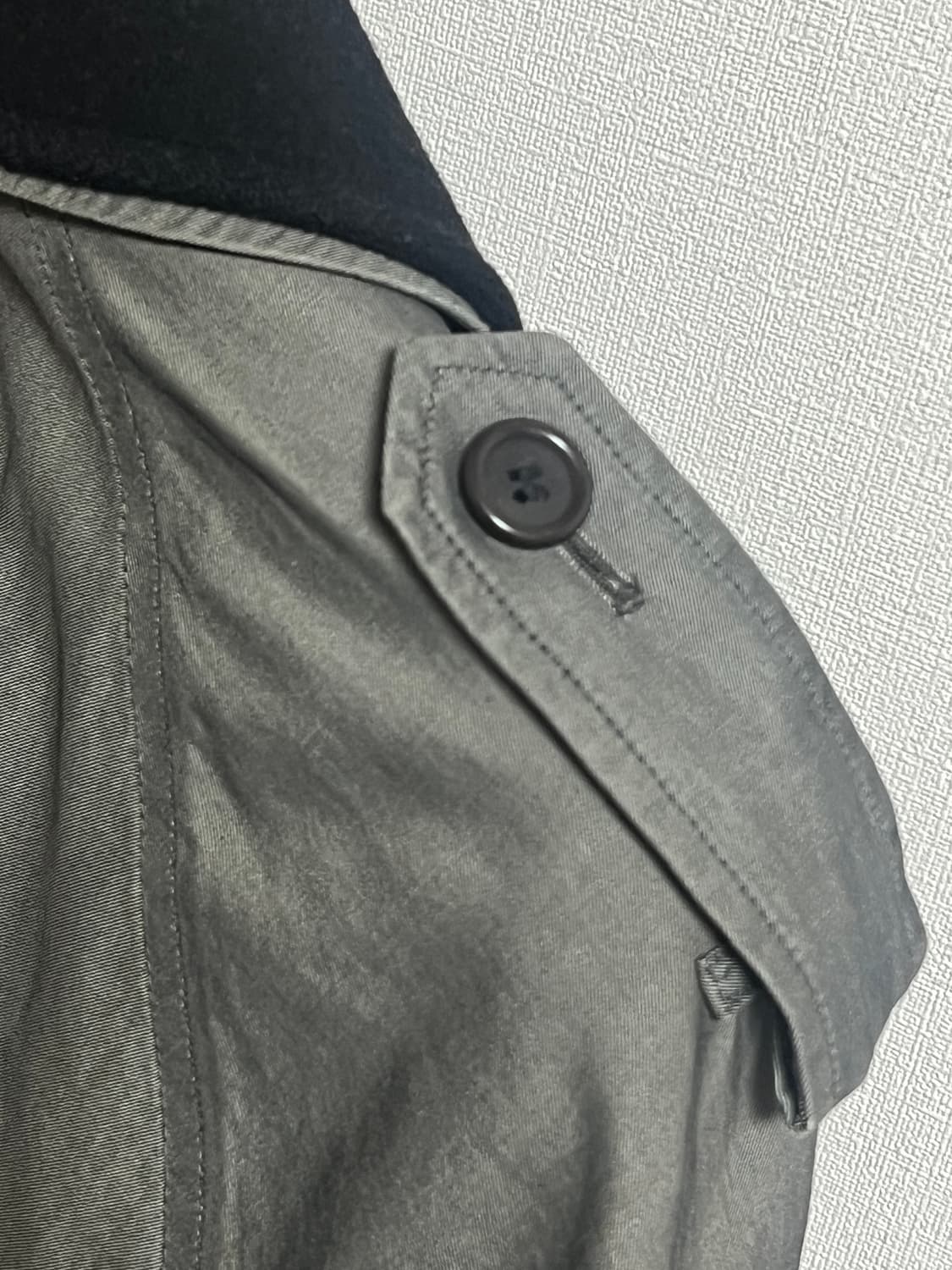 (아카이브급) 버버리 트렌치 코트 내피 탈착 / 건플랩 / 다크 카키 상품이미지9