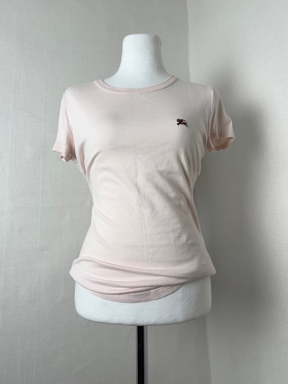 버버리 핑크 반팔 상품이미지1