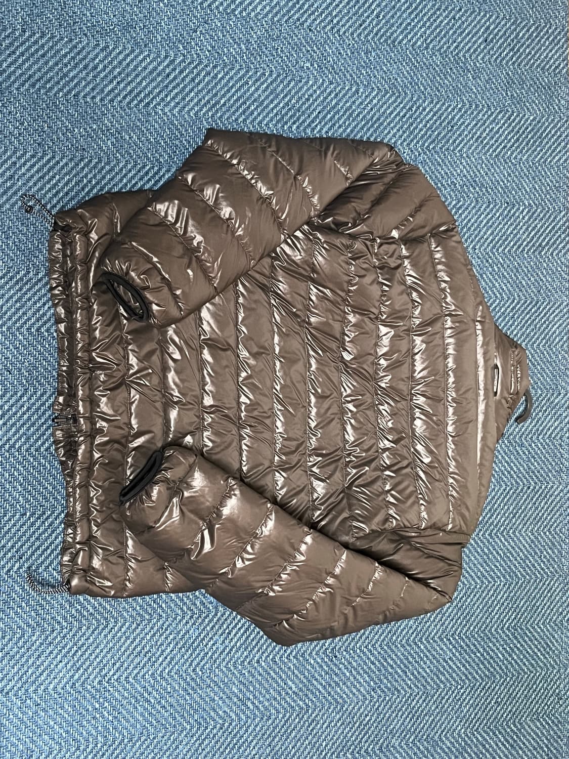 CAMP7 브라운 경량 패딩 상품이미지2