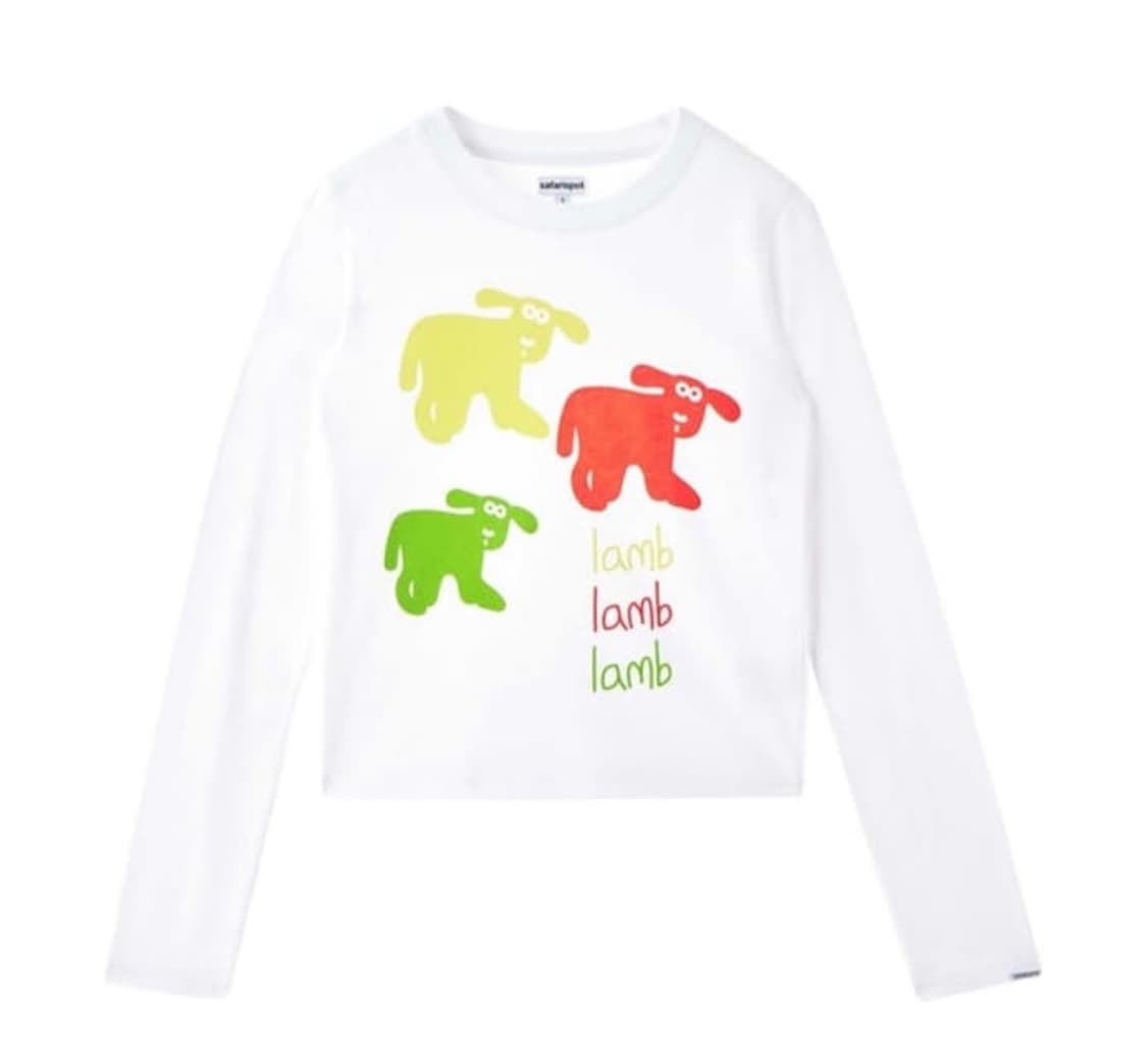 사파리스팟 우먼 1/2 램 롱슬리브 화이트 1 상품이미지1