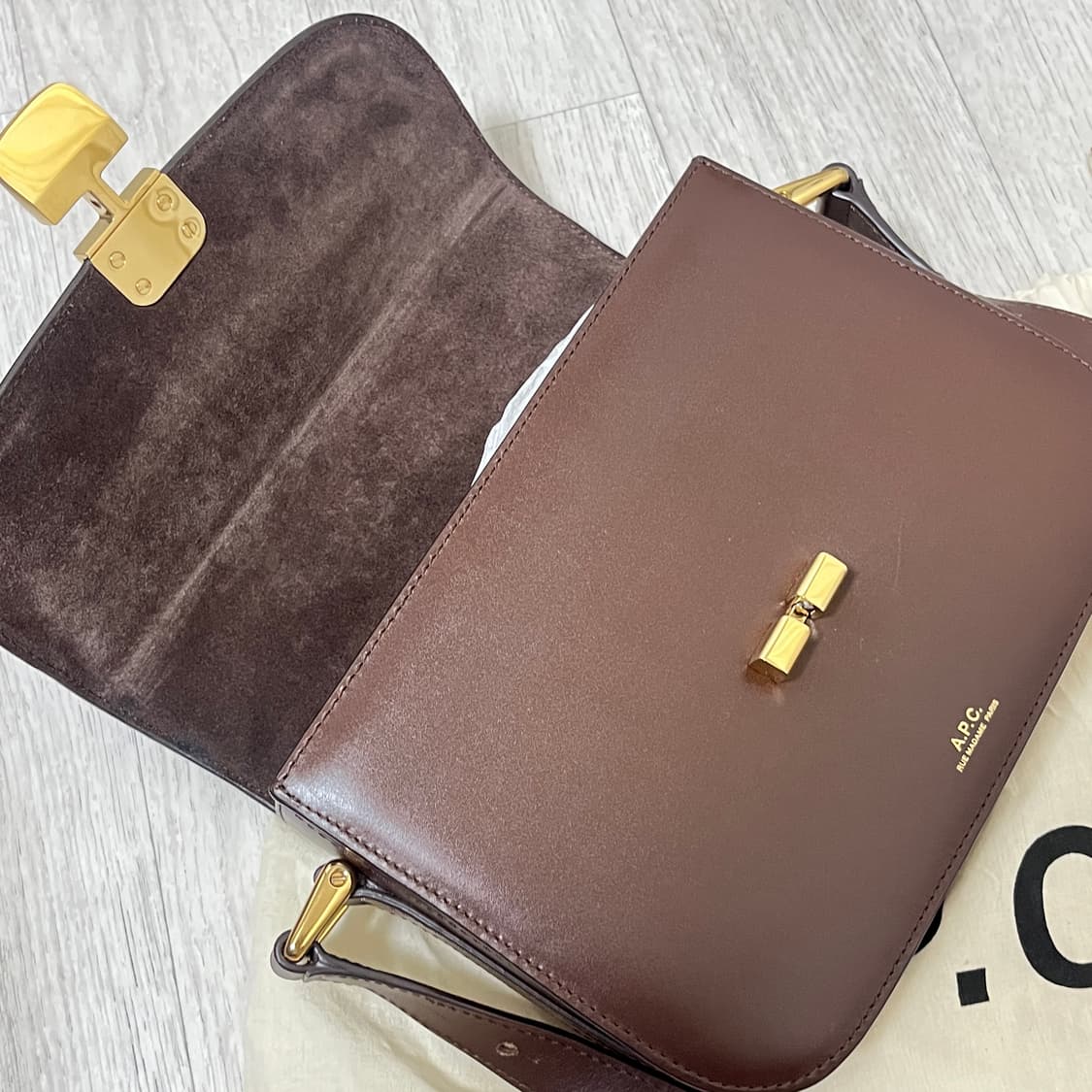 아페쎄 그레이스 스몰 브라운 상품이미지7