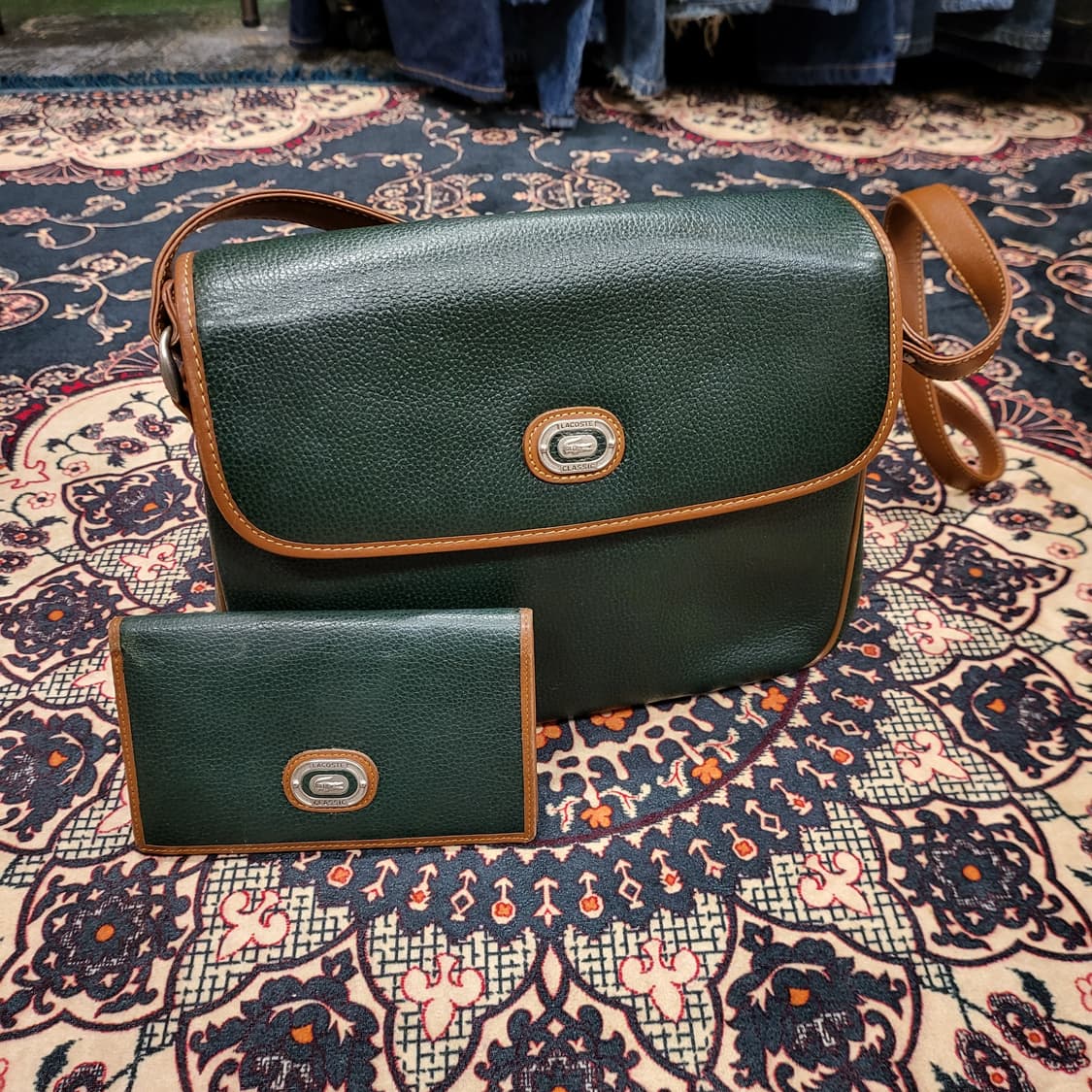 라코스테 크로스백 +지갑 상품이미지5