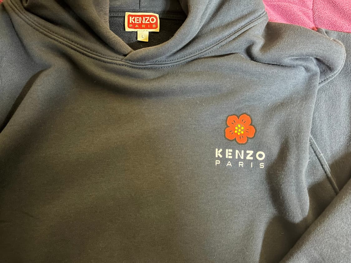 겐조(kenzo)boke 네이비컬러 후드티드립니다 상품이미지3