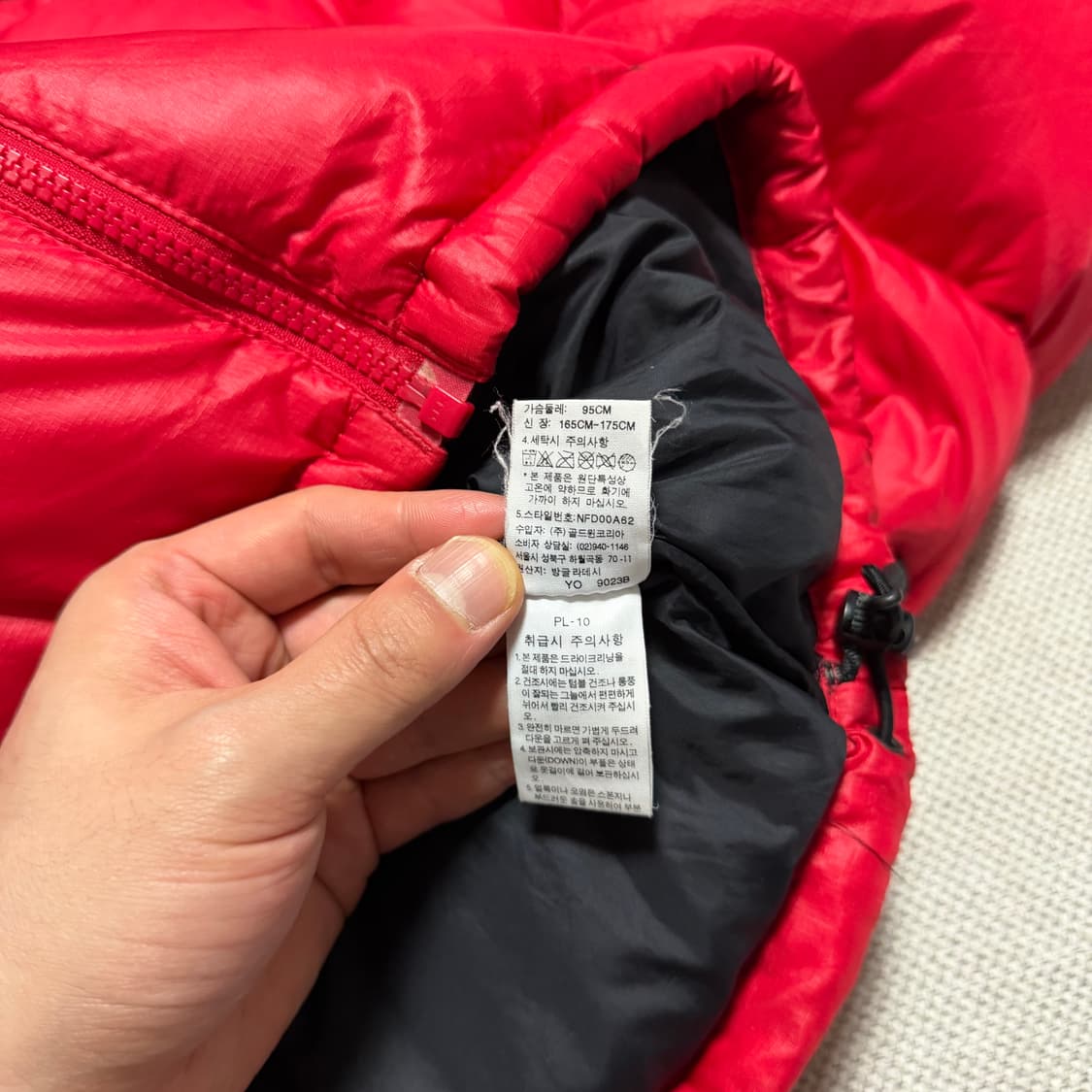 노스페이스 700 눕시 패딩 상품이미지4