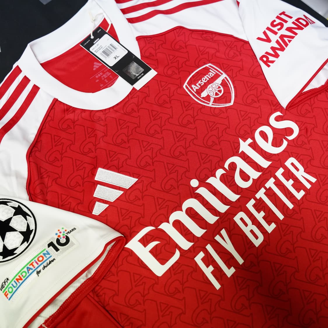 [국내 XL] 25/26 아스날 홈 라이스 유니폼 상품이미지8