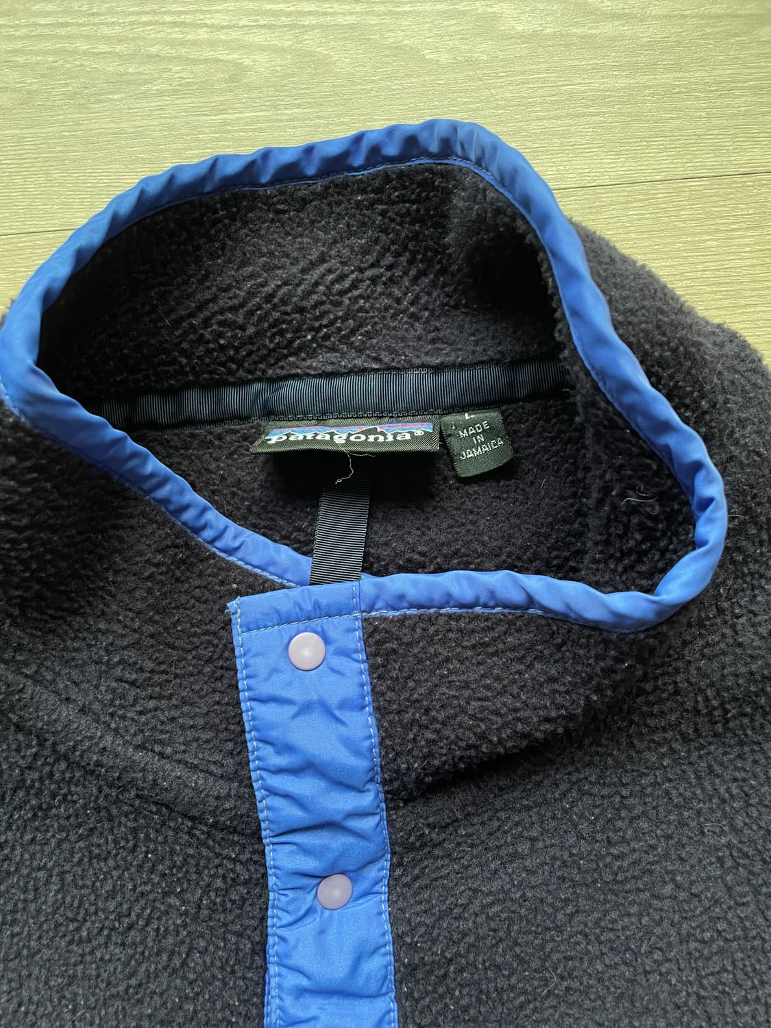 90s 파타고니아 신칠라 네이비 블루 rare 빈티지 상품이미지4