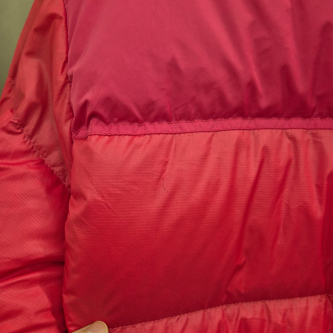 노스페이스 700 눕시 핑크 패딩 80 상품이미지4