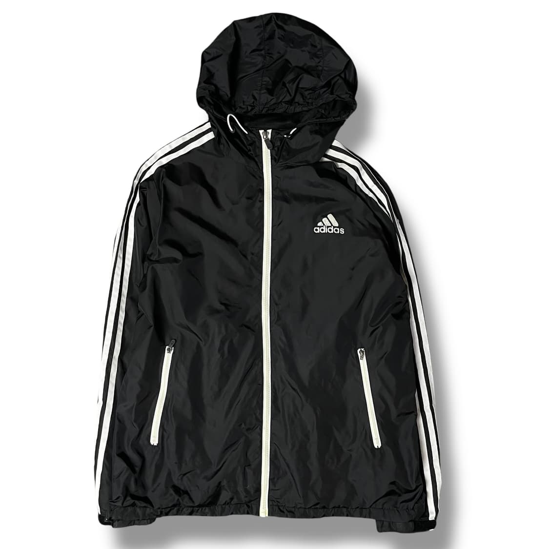 아디다스 윈드브레이커 블랙 바람막이 100 상품이미지1