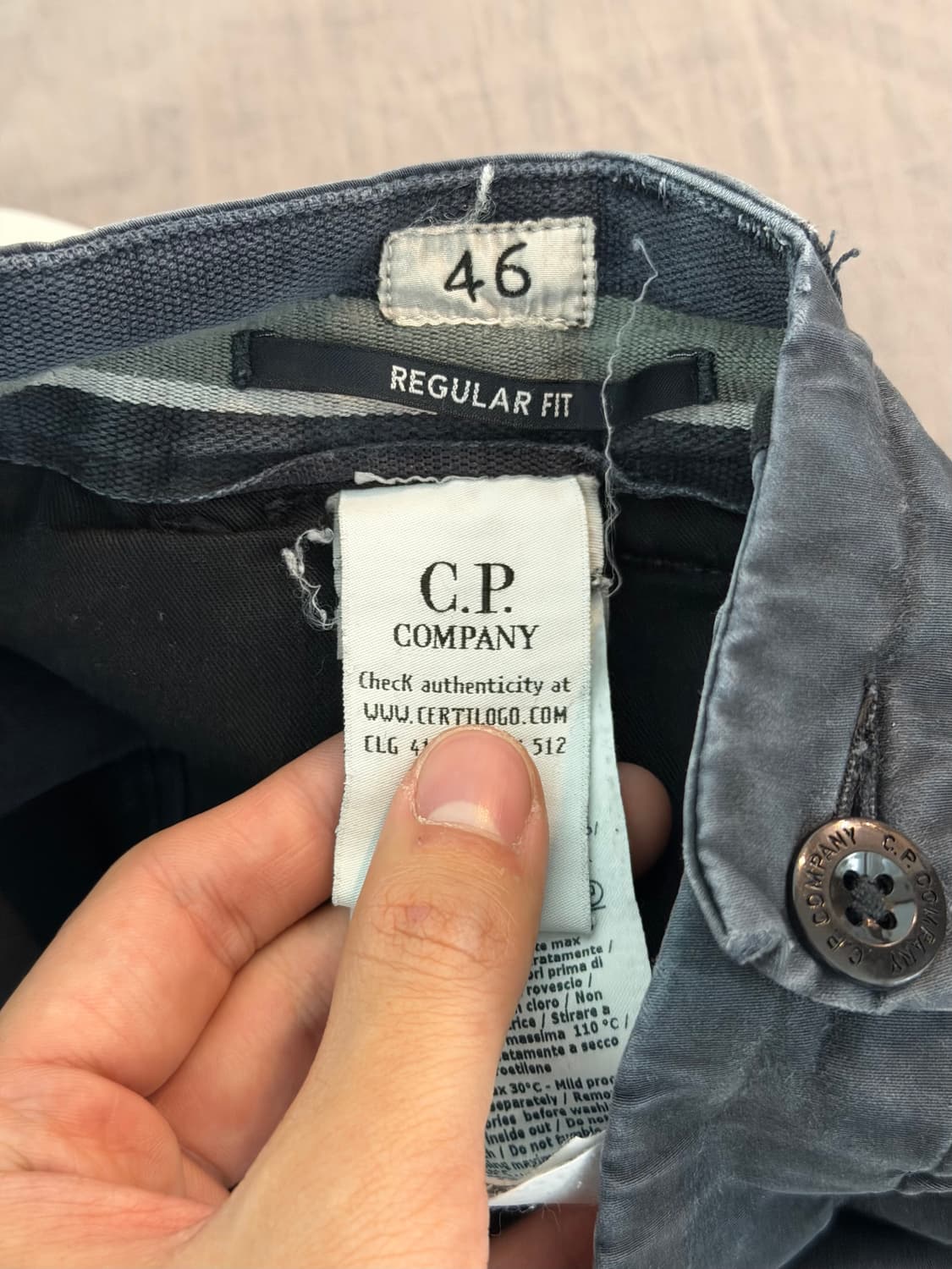 CP 컴퍼니 유틸리티 카고팬츠 그레이 상품이미지7