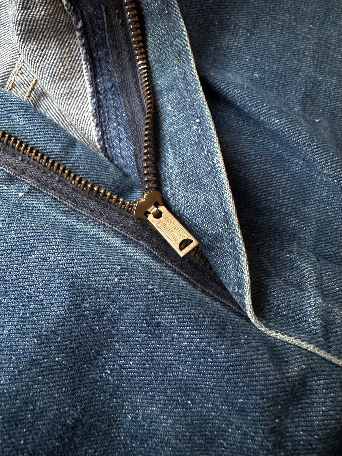 60s USA 빈티지 랭글러 13MWZ 셀비지 데님 팬츠 상품이미지5