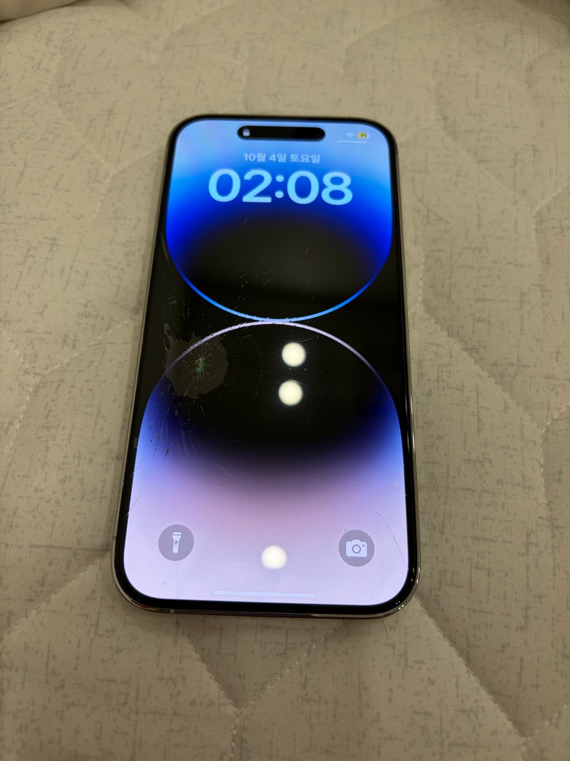 아이폰 14 pro 256GB 액정 손상 상품이미지3