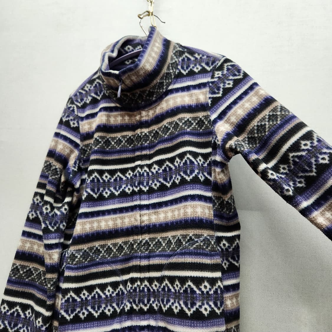 유니클로 노르딕패턴 후리스집업 M(S) 상품이미지3