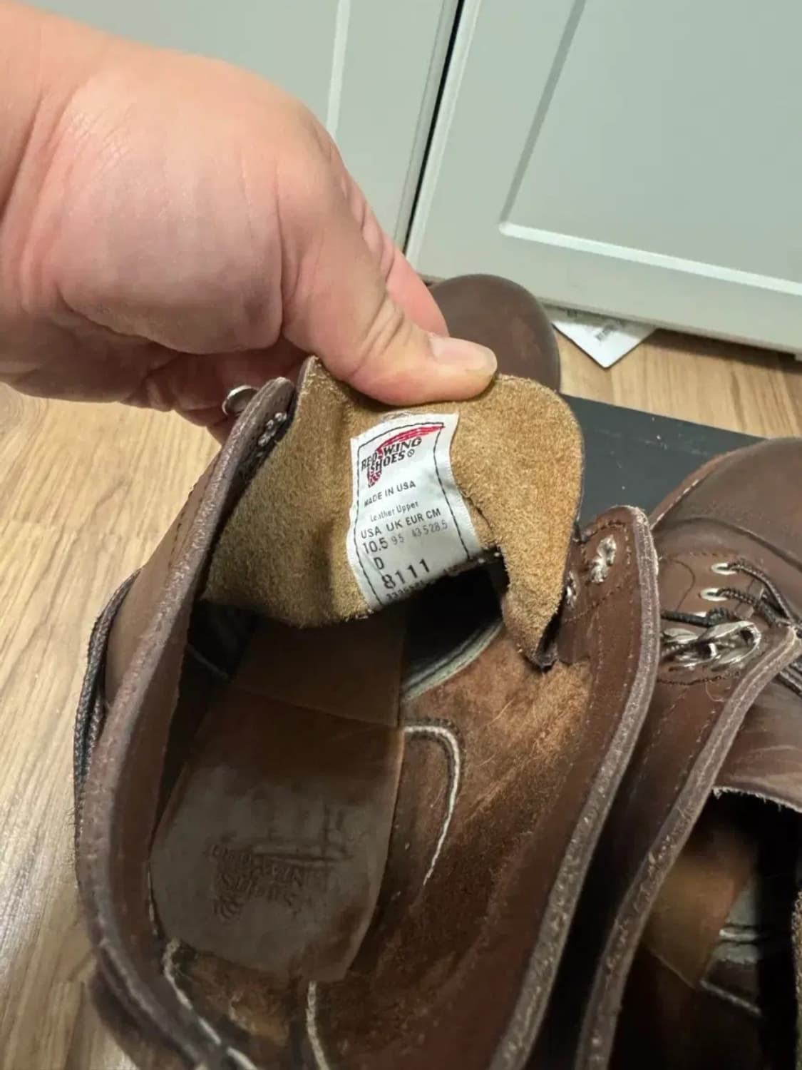 레드윙 아이언레인저 8111 앰버하니스 10.5D 상품이미지6