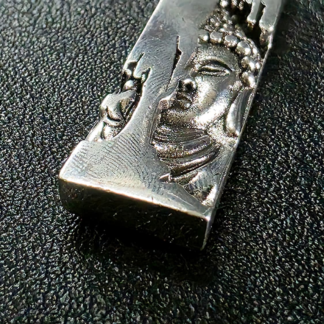 샤카무니 백동 펜던트 엔틱 부처님 석가모니 불교 남자 목걸이 상품이미지2