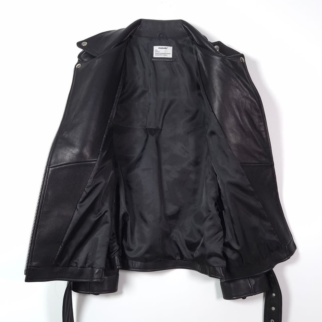비바스튜디오 클래식 천연 가죽 자켓 L 상품이미지5
