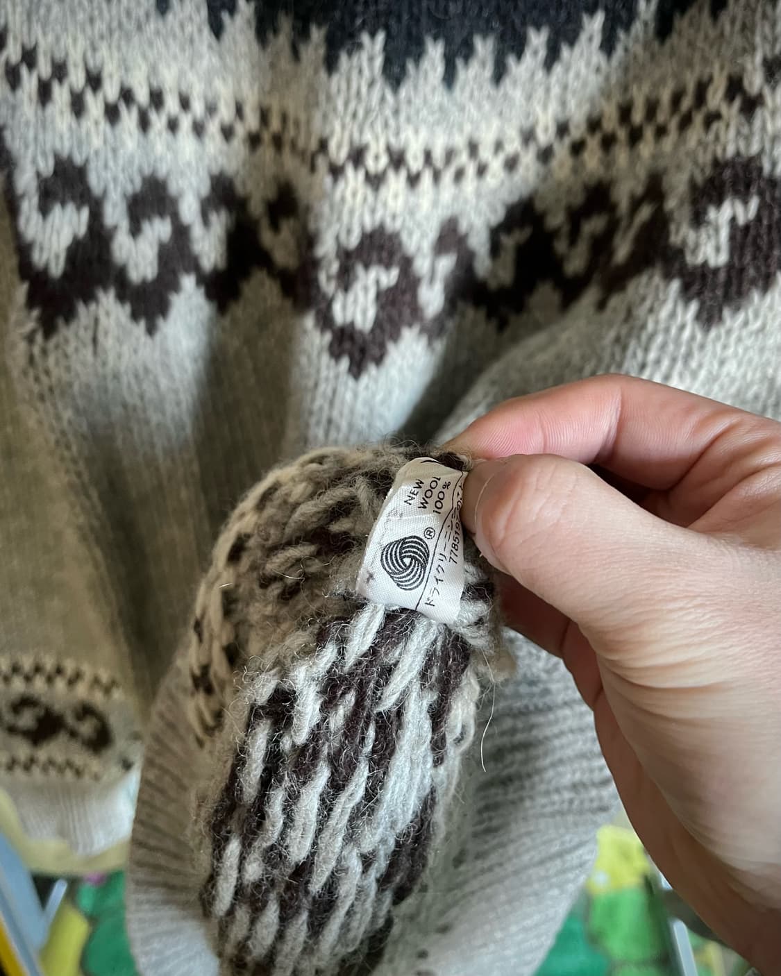 Mighty-Lord Heavy Wool Cowichan Sweater 상품이미지6