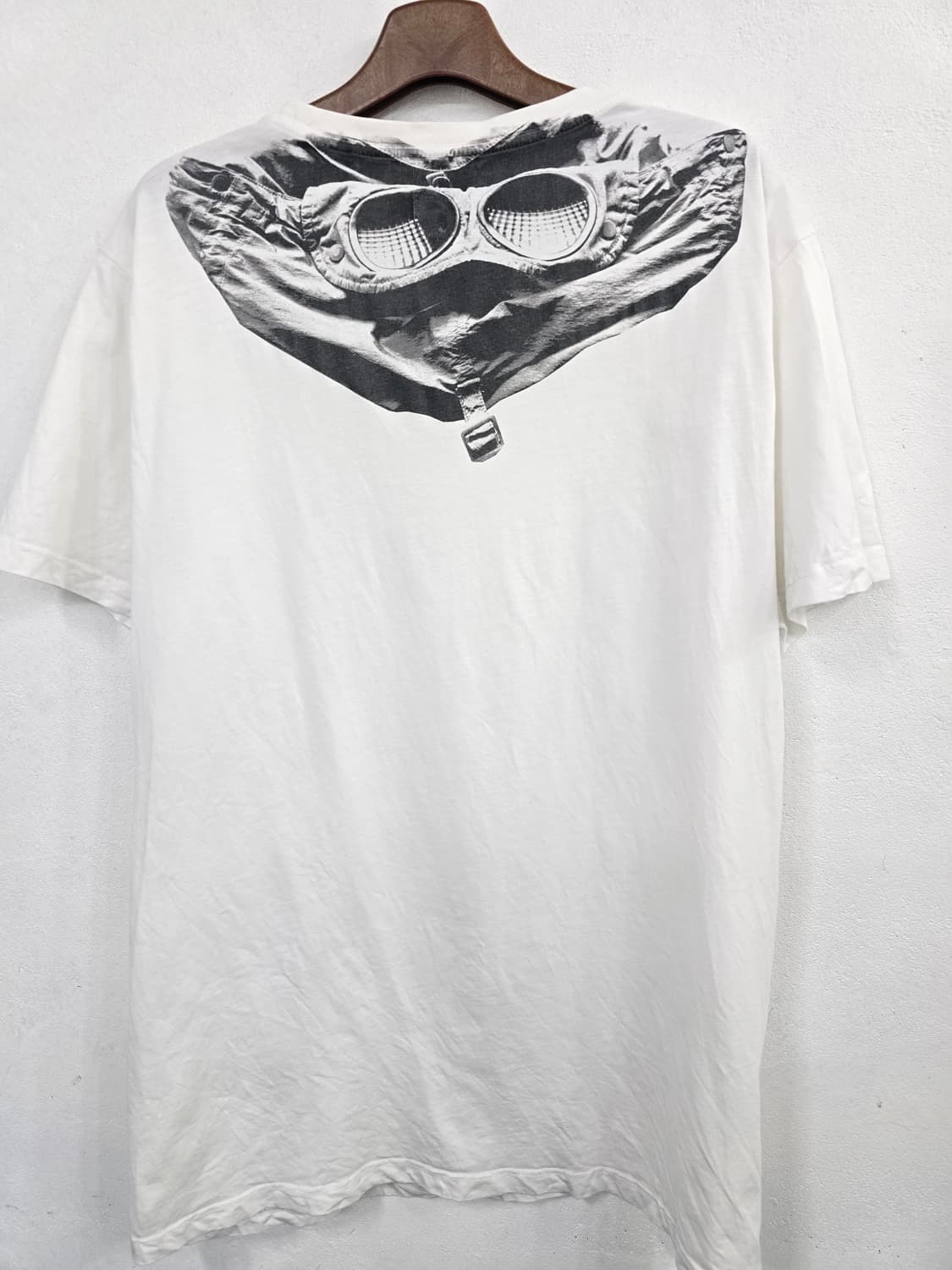 CP컴퍼니 프린팅 화이트 반팔 티셔츠 상품이미지2