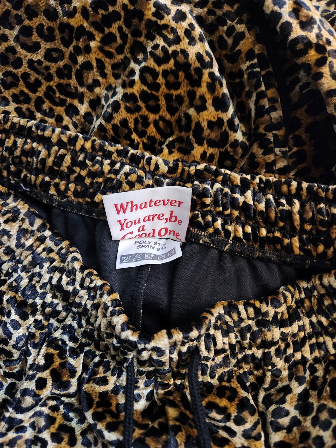 엑스트라 오디너리 레오파드 벨벳 트랙팬츠/슈프림/스투시/데우스/ 상품이미지4