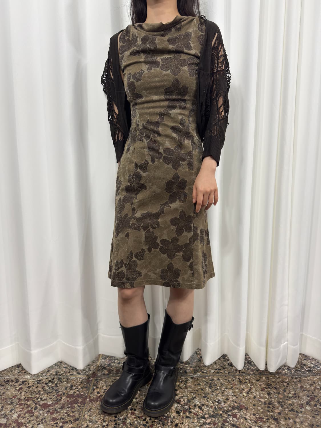 grunge lace bolero 상품이미지2