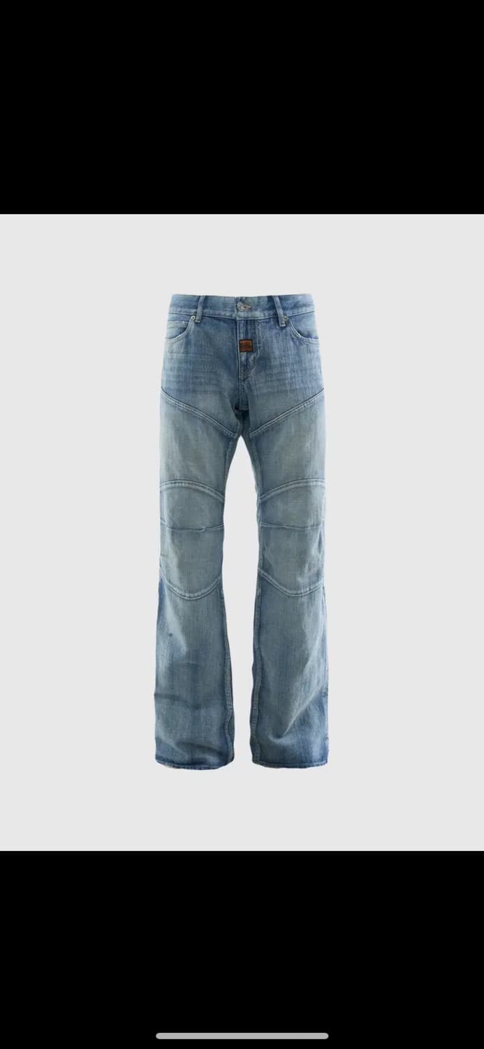 s) 발렌시아가 로우웨이스트 피티드 데님 상품이미지1