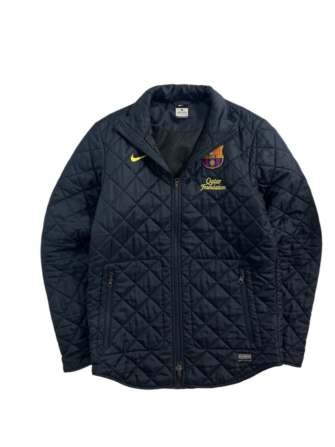 나이키 fc 바르셀로나 네이비 퀄팅 자켓 상품이미지3