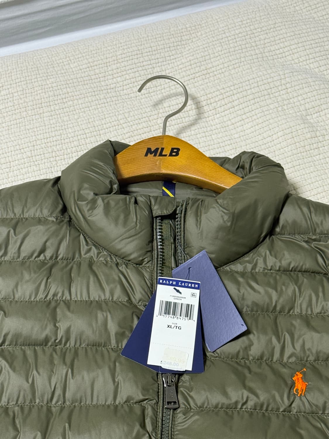 폴로 경량패딩 XL 사이즈 상품이미지1