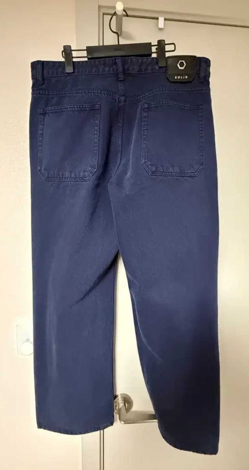 [36] 솔리드옴므 23ss 네이비 데님 팬츠 상품이미지4