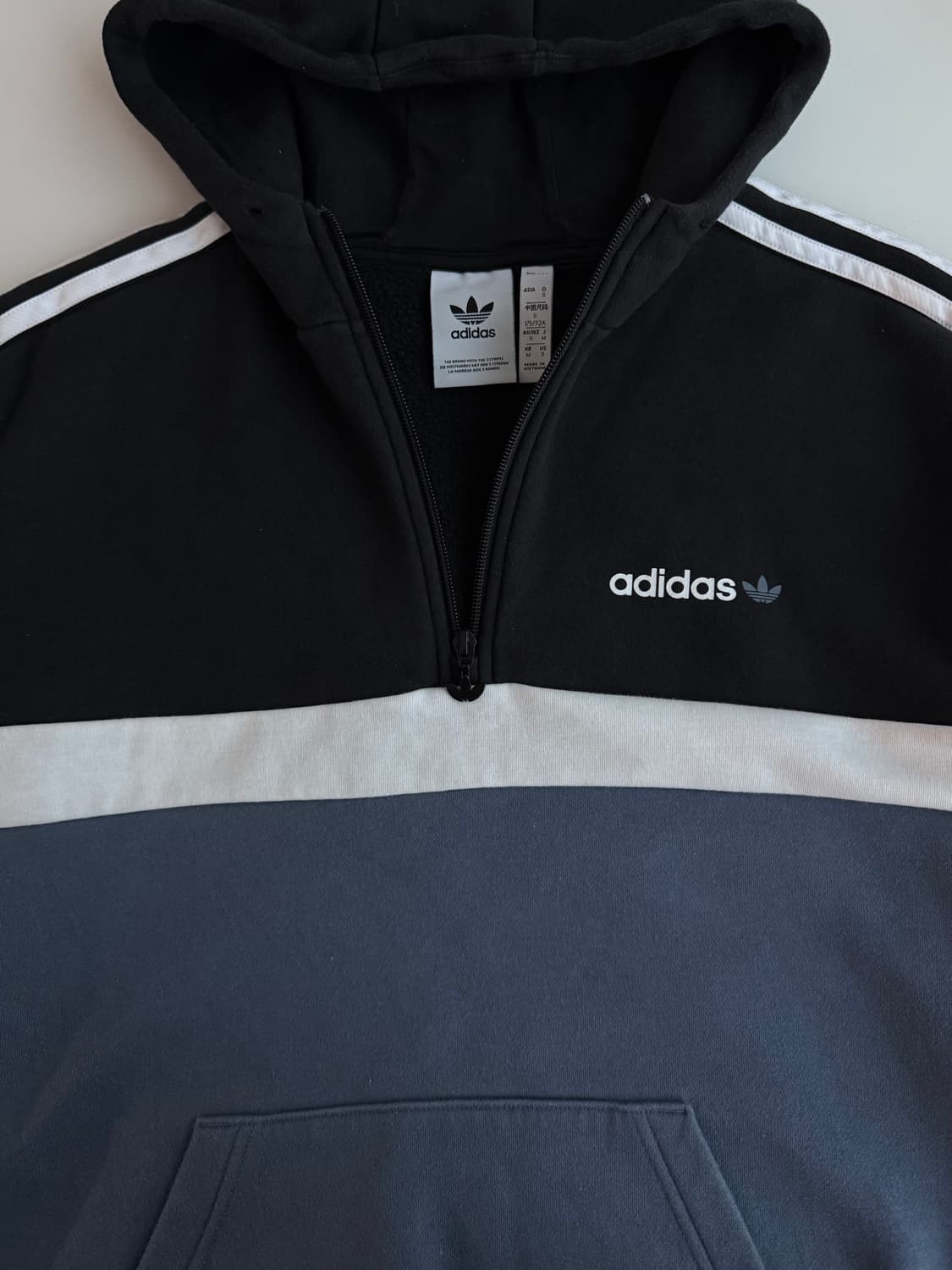 아디다스 반집업 후드티 상품이미지2