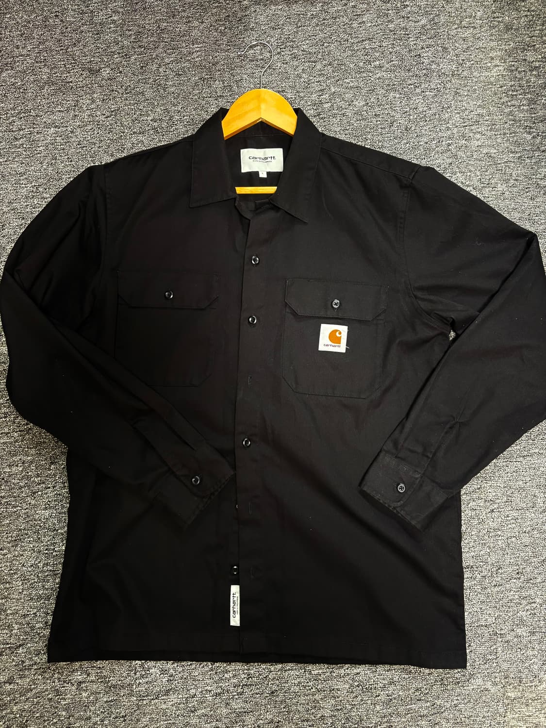 칼하트 크래프트 L/S 셔츠 L사이즈 상품이미지1